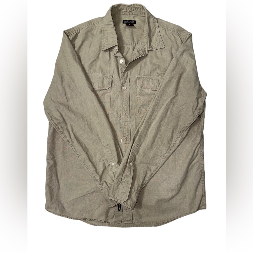 💙❤️ Used Michael Kors men’s long sleeve shirt